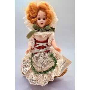 Vintage Corrin Dolls Ireland of the World Collectibles 7.5” Eyes Close Lace Rare